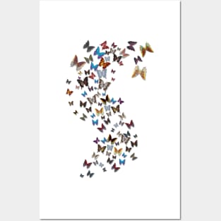 Kaleidoscope of Butterflies Posters and Art